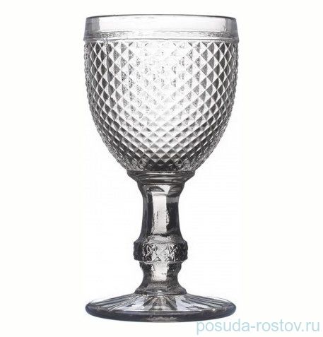 Бокалы для белого вина 250 мл 6 шт "Ромб /светло-графитовые" / 165569