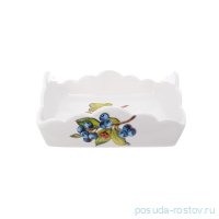 Салфетница 22 х 22 см квадратная &quot;Artigianato ceramico /Лесные ягоды&quot; / 252605