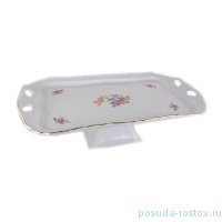 Поднос 45 x 25 cм прямоугольный н/н &quot;Полевой цветок&quot; / 140987