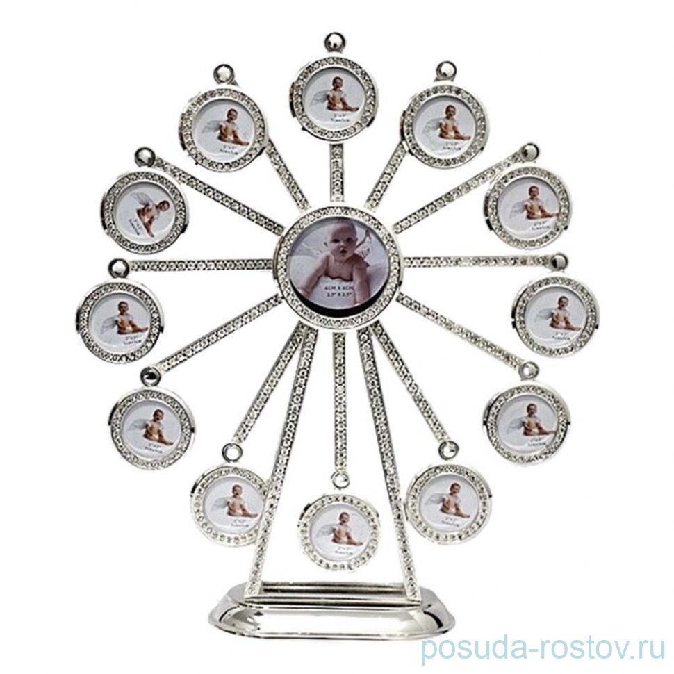Вращающаяся фоторамка 32 см "baby  family"(подарочная упаковка) / 356899