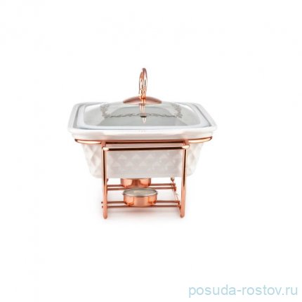 Мармит 30,2 см керамический 1,1 л &quot;Rose gold /Lara&quot; / 199518