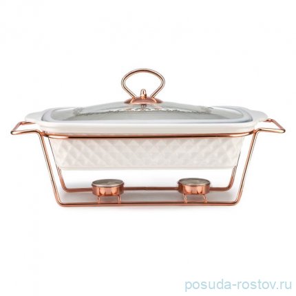 Мармит 30,2 см керамический 1,1 л &quot;Rose gold /Lara&quot; / 199518