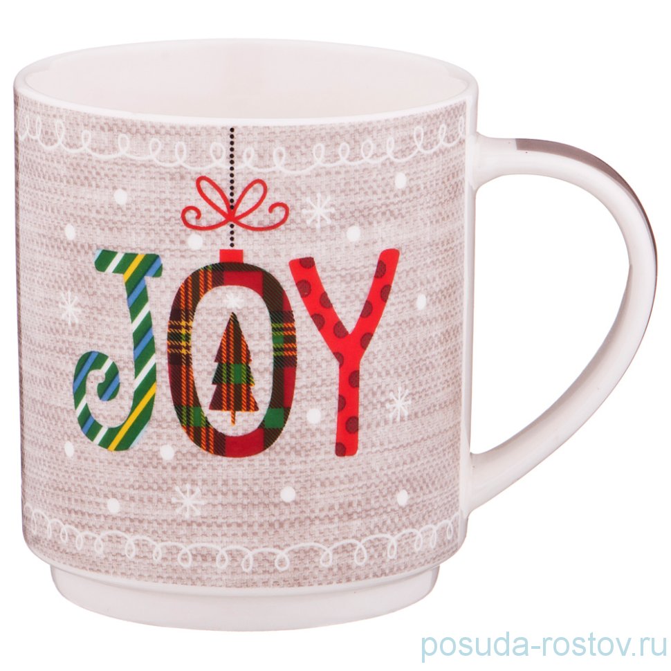 Кружка 280 мл  11 х 7,5 х 9 см "joy" / 188971