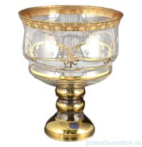 Ваза для конфет 16 см н/н &quot;Крапник золото&quot; / 100968