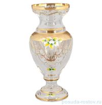 Ваза для цветов 30 см прозрачная &quot;Star Crystal /Лепка&quot;  / 104206