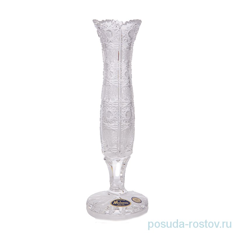 Ваза для цветов 23 см н/н "Хрусталь резной" / 063964