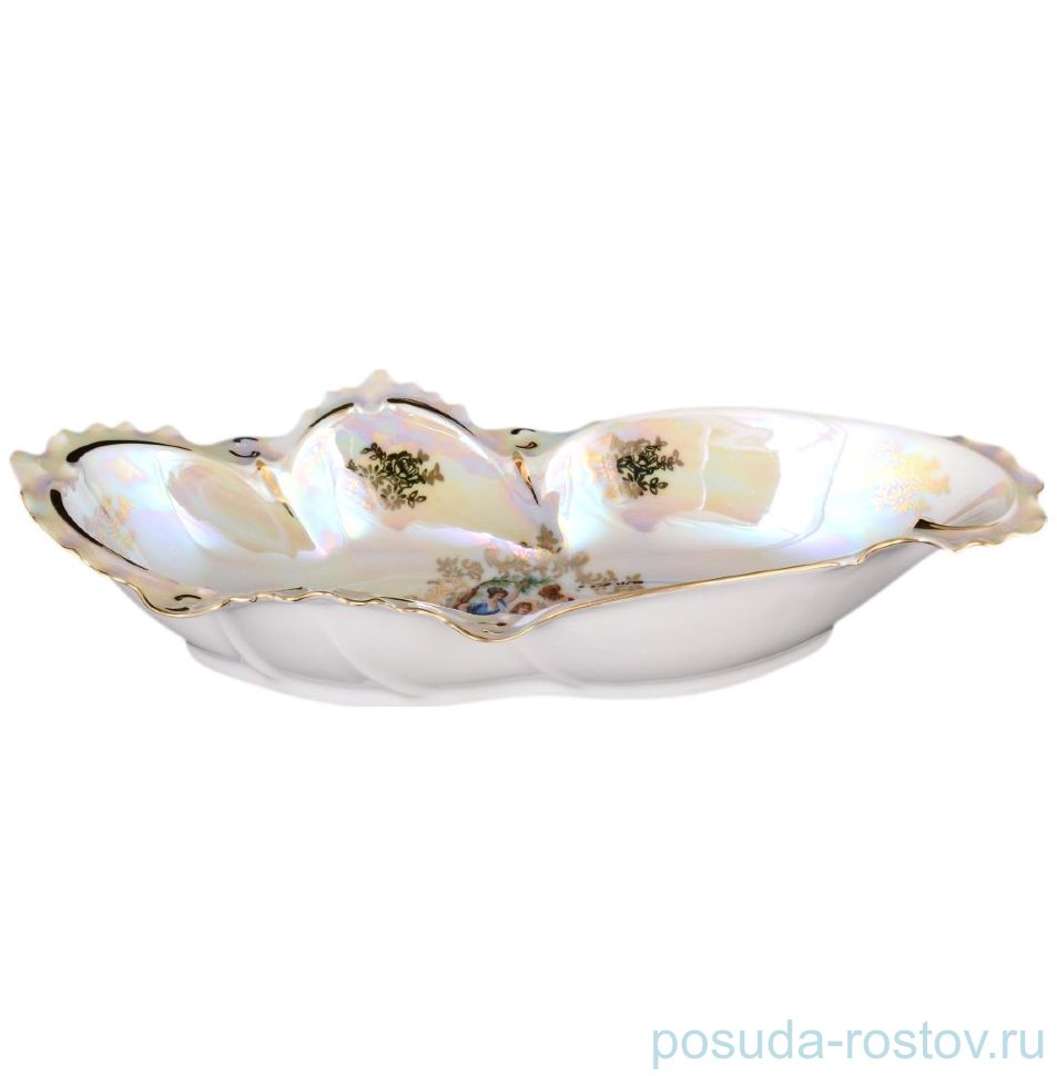 Салатник 30 см "Корона /Мадонна перламутр" / 087393