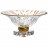 Фруктовница 33 см н/н &quot;Flame /Матовая полоса&quot; AS Crystal / 163559