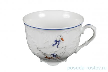 Чашка для завтрака 330 мл 1 шт &quot;Рококо /Гуси&quot; / 127643