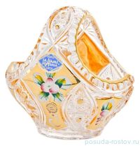Корзинка 10 см &quot;Хрусталь с золотом&quot; / 043956