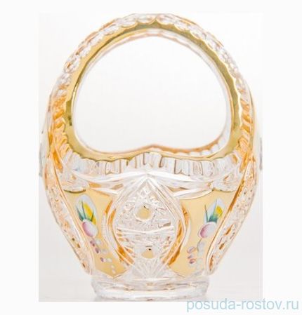 Корзинка 10 см &quot;Хрусталь с золотом&quot; / 043956