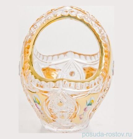 Корзинка 10 см &quot;Хрусталь с золотом&quot; / 043956