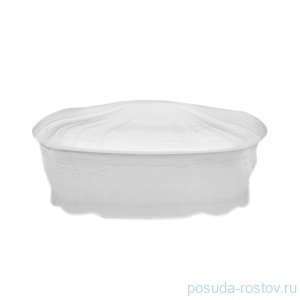 Емкость для кондитерских изделий 21 х 17 х 7 см с крышкой &quot;Бернадотт /Без декора&quot; / 148341