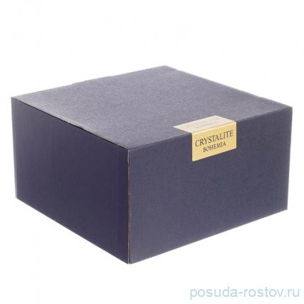 Ваза для фруктов 34 см н/н &quot;Магма /Матовая полоса&quot; AS Crystal  / 225359