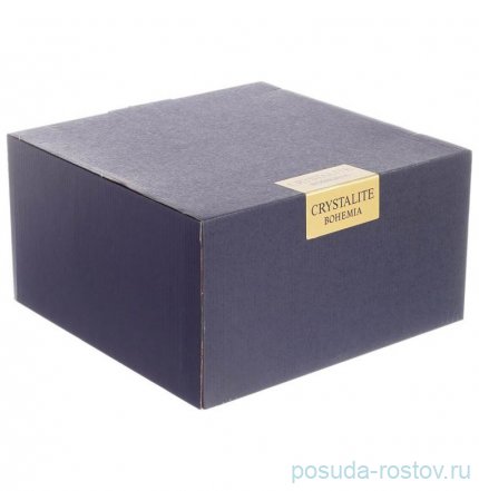 Ваза для фруктов 34 см н/н &quot;Магма /Матовая полоса&quot; AS Crystal  / 225359