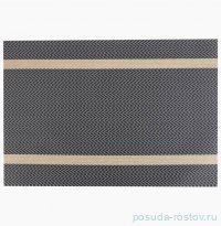 Салфетка сервировочная 30 х 45 см чёрная &quot;Casual line /Nouvelle Daily&quot; / 327882