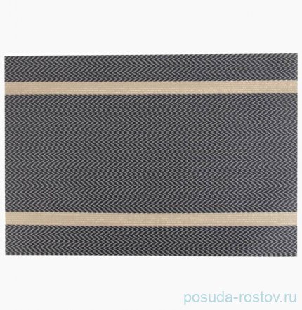 Салфетка сервировочная 30 х 45 см чёрная &quot;Casual line /Nouvelle Daily&quot; / 327882