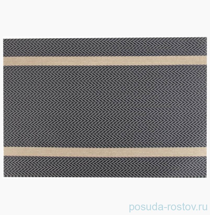Салфетка сервировочная 30 х 45 см чёрная "Casual line /Nouvelle Daily" / 327882