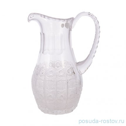 Кувшин для воды 1,3 л &quot;Хрусталь резной&quot; / 100097