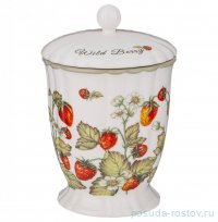 Банка для сыпучих продуктов 11 х 16,5 см 600 мл &quot;Strawberry&quot; / 303172