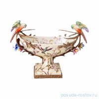 Блюдо декоративное 40 х 16 х 27 см н/н Ладья &quot;Попугаи&quot; / 342665