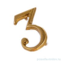 Цифра &quot;3&quot; h-2,5 см &quot;A. Livio&quot; / 139968