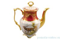 Кофейник 1 л &quot;Мария-Тереза /Охота красная&quot; / 203470