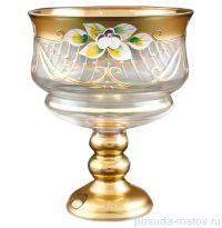 Конфетница 13 см н/н золото &quot;Star Crystal /Лепка&quot; / 099578