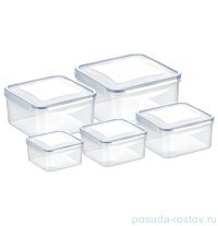 Набор контейнеров 5 шт квадратные &quot;FRESHBOX&quot;  / 141637