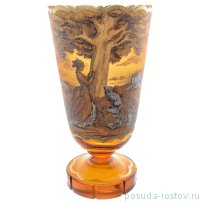 Ваза для цветов 27 см н/н &quot;Эгерманн /Амбер /Свидание&quot; роспись пером / 155549