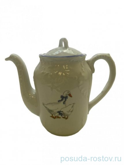 Кофейник 600 мл &quot;Рококо /Гуси&quot; / 313045