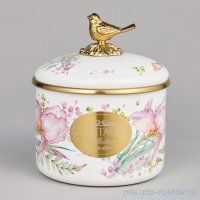 Банка для сыпучих продуктов 12 х 9 см 1 л &quot;Irises&quot; / 362686