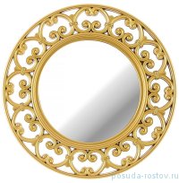 Зеркало настенное 31 см круглое золото &quot;ITALIAN STYLE&quot; / 188007
