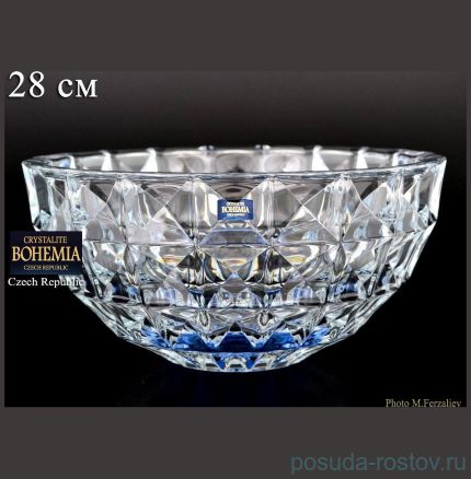 Ваза для фруктов 28 см &quot;Диаманд /Синее дно&quot; / 075754