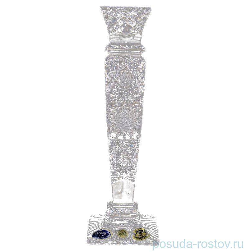 Подсвечник 25 см "S.Crystal /Хрусталь резной" / 060338