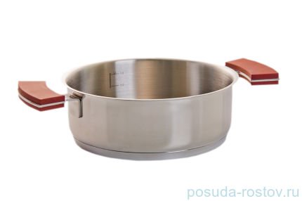 Кастрюля 20 см в диаметре, с силиконовыми ручками &quot;Sambonet&quot; / 048106