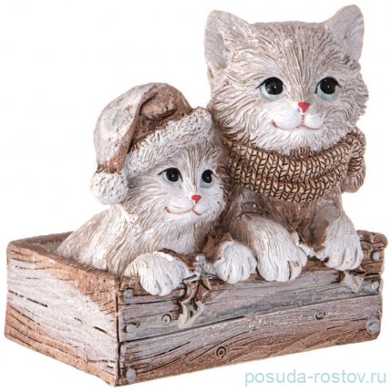 Статуэтка 8 х 7 х 8,5 см &quot;Котики&quot; / 379523
