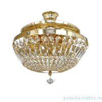 Люстра 3 рожковая хрусталь /золото &quot;Титания Люкс&quot; / 075469