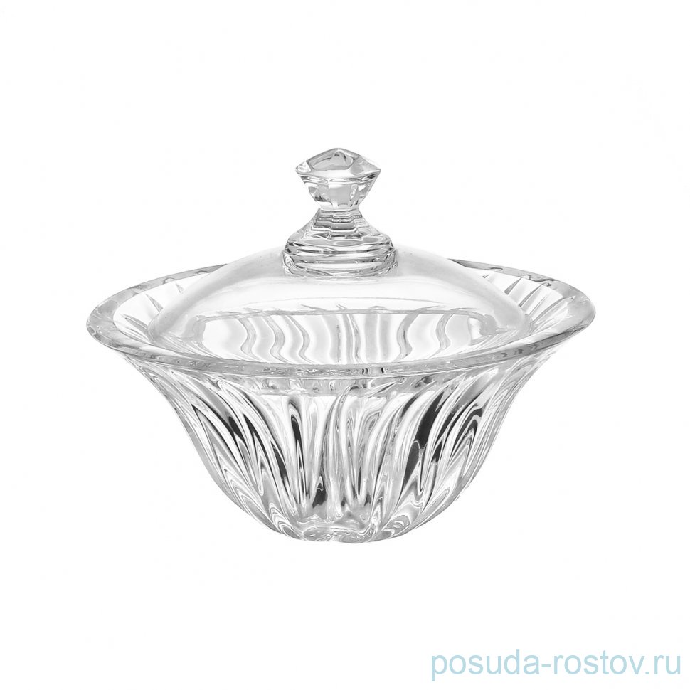 Конфетница 13,5 см с крышкой "Flame /Без декора" / 343964