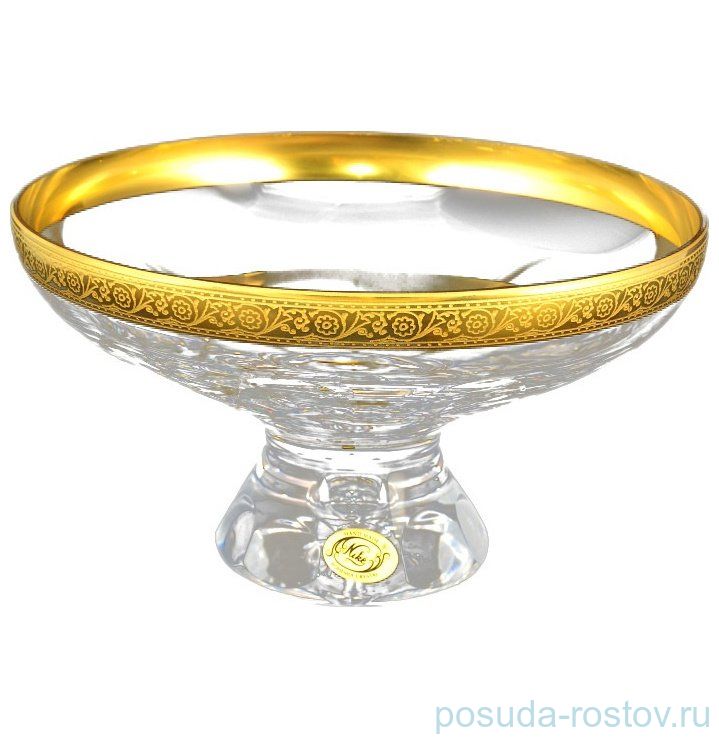 Конфетница 20 см н/н "Джесси /Золото" N / 100736
