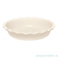 Форма для выпечки пирога 26 х 5,5 см 1,2 л крем &quot;Emile Henry&quot; / 237394