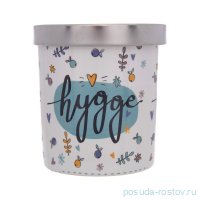 Свеча в стекле 8 х 7,2 см &quot;Hugge /Bolsius&quot; (время горения 21 ч)  / 278307
