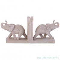 Подставка для книг слон 35,5х9,5х15 см / 353129
