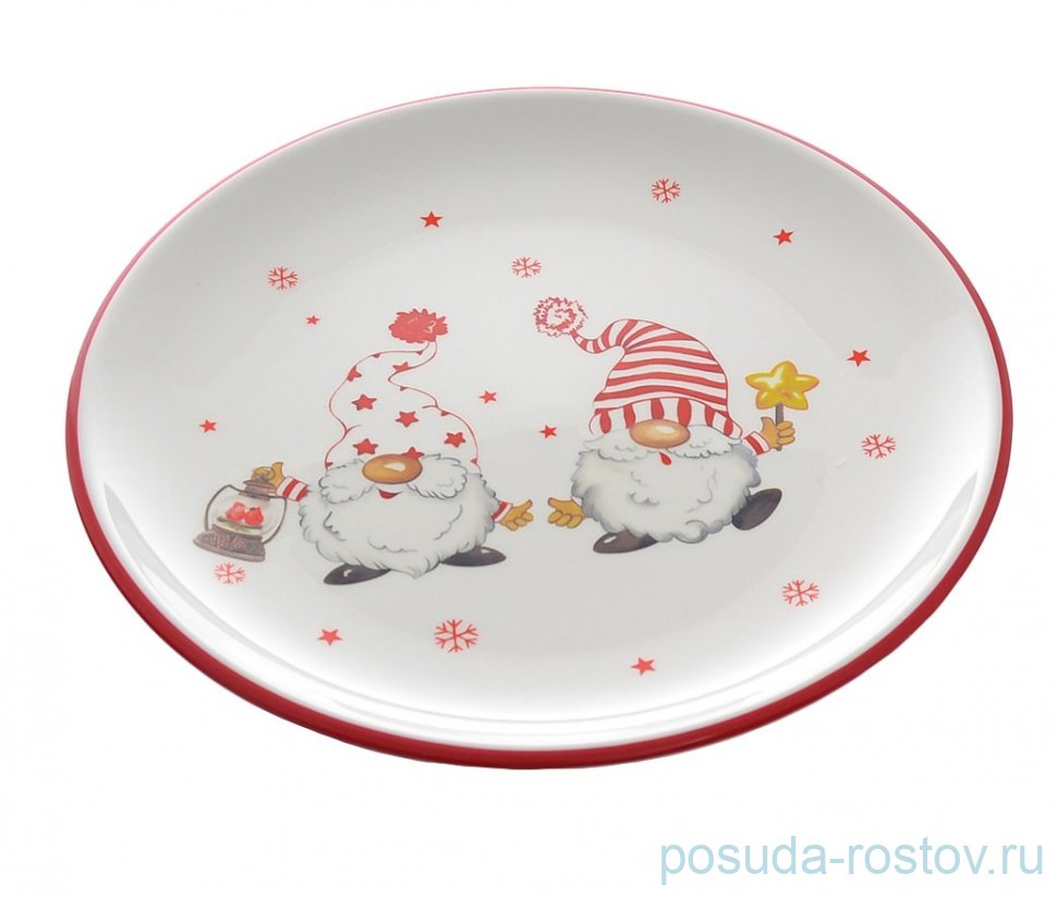 Тарелка 21 х 2,3 см "Гномы" / 290085