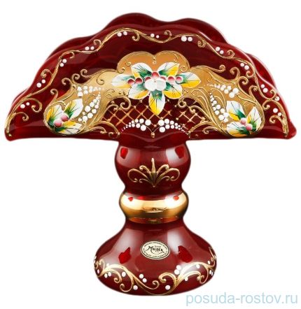 Салфетница 20 см н/н &quot;Лепка красная /9558&quot; / 098385