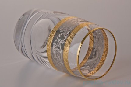 Стаканы для воды 250 мл 6 шт &quot;Идеал /Платина с золотом&quot; / 034197