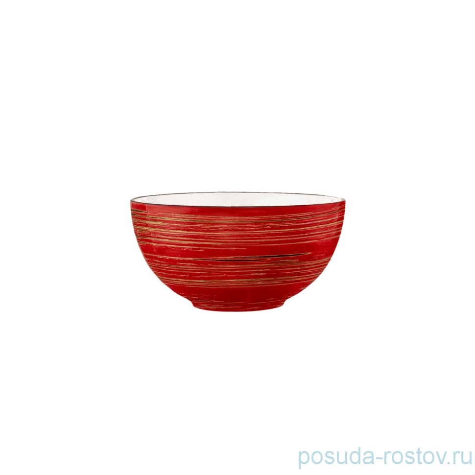 Салатник 16,5 см 1 л красный "Spiral" / 261560