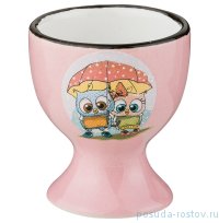 Подставка для яйца 5 х 6 см н/н &quot;милые котята /розовый&quot; / 207905
