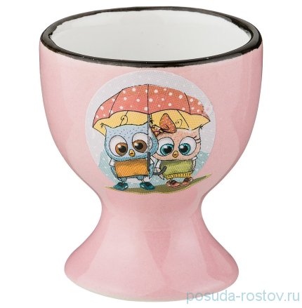 Подставка для яйца 5 х 6 см н/н &quot;милые котята /розовый&quot; / 207905