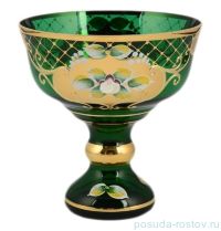 Конфетница 13 см н/н &quot;Лепка зеленая /сеточка /И-В&quot; / 096696